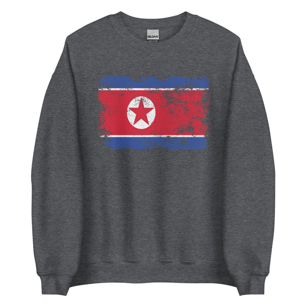 North Korea Flag Sweatshirt