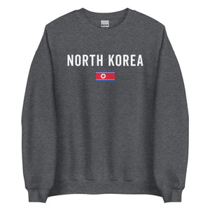 North Korea Flag Sweatshirt