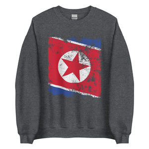 North Korea Flag Sweatshirt
