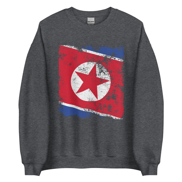 North Korea Flag Sweatshirt