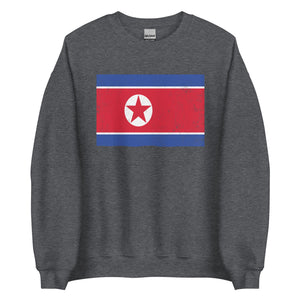 North Korea Flag Sweatshirt