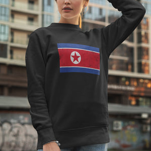 North Korea Flag Sweatshirt