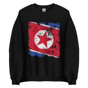 North Korea Flag Sweatshirt