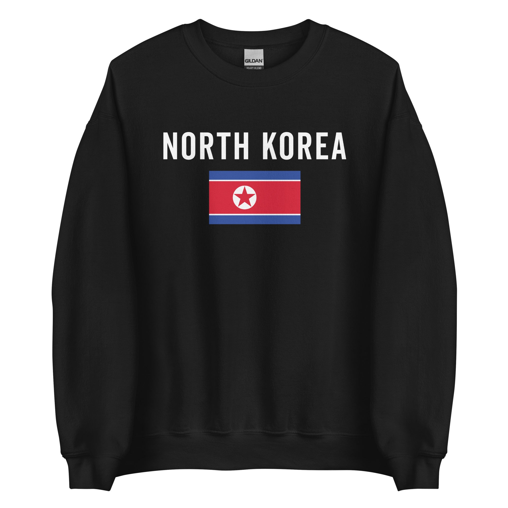 North Korea Flag Sweatshirt