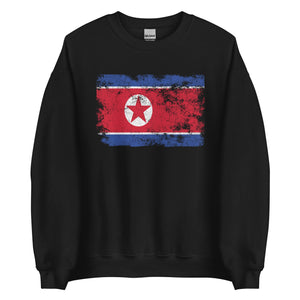 North Korea Flag Sweatshirt