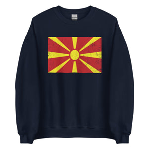 North Macedonia Flag Sweatshirt