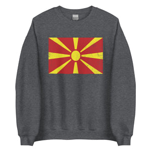 North Macedonia Flag Sweatshirt