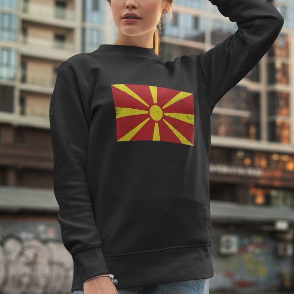 North Macedonia Flag Sweatshirt
