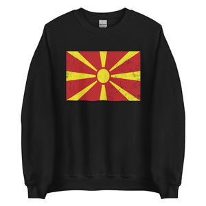 North Macedonia Flag Sweatshirt