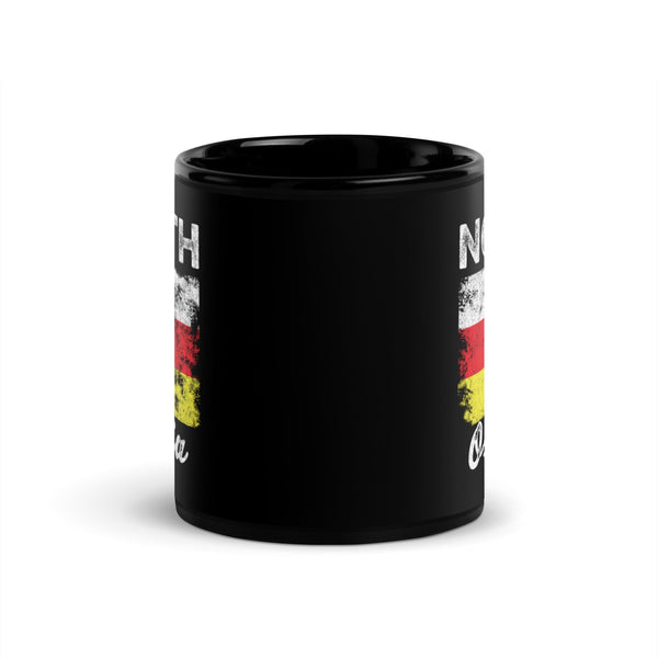 North Ossetia Flag Distressed Mug