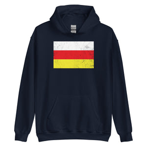 North Ossetia Flag Hoodie