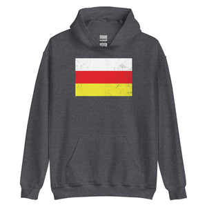 North Ossetia Flag Hoodie