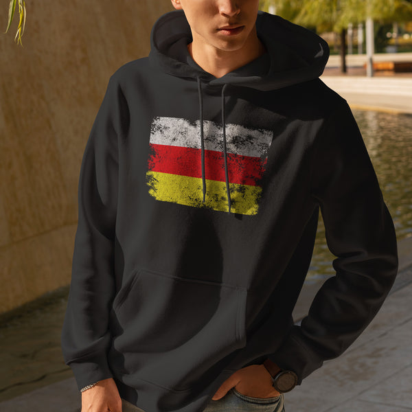 North Ossetia Flag Hoodie