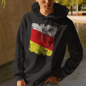 North Ossetia Flag Hoodie