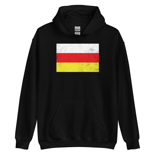 North Ossetia Flag Hoodie