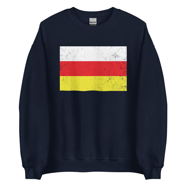 North Ossetia Flag Sweatshirt