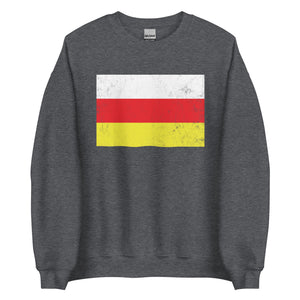 North Ossetia Flag Sweatshirt