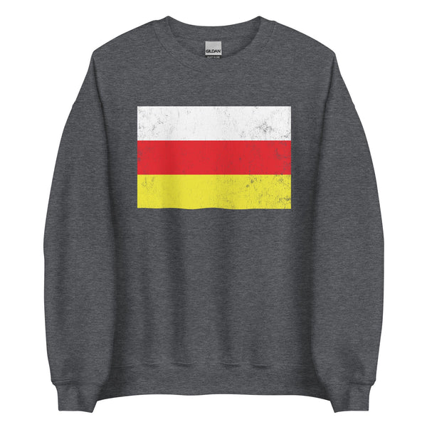 North Ossetia Flag Sweatshirt