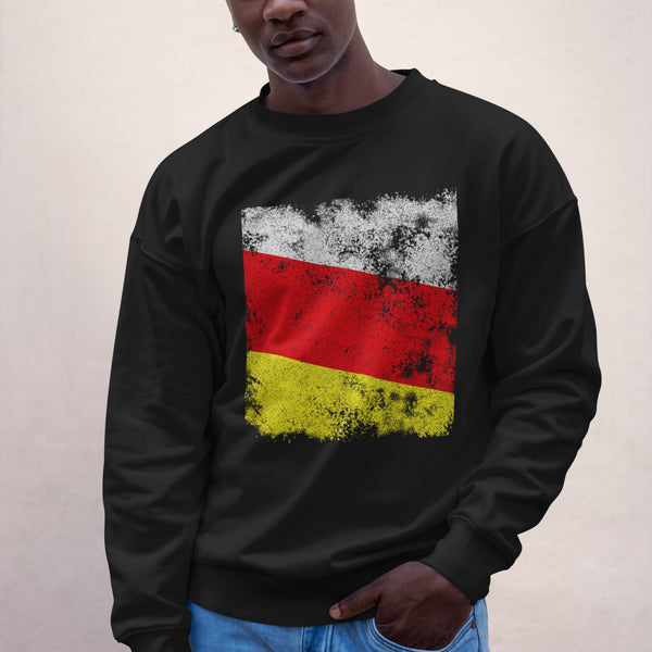 North Ossetia Flag Sweatshirt