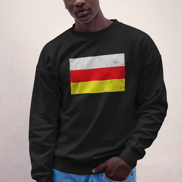 North Ossetia Flag Sweatshirt
