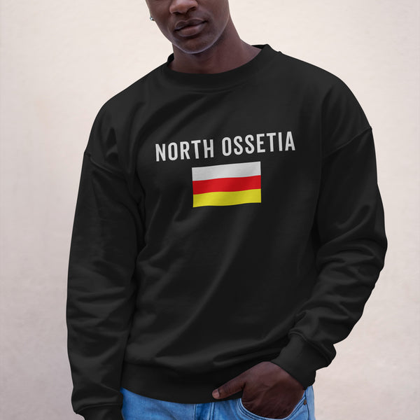 North Ossetia Flag Sweatshirt