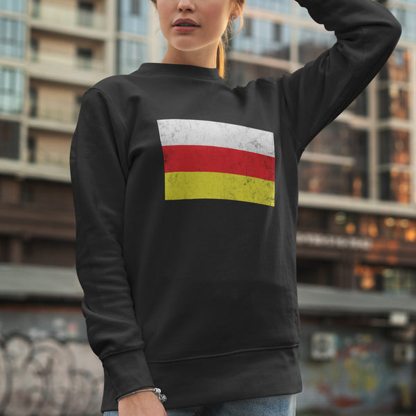 North Ossetia Flag Sweatshirt