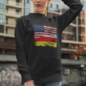 North Ossetia USA Flag Sweatshirt