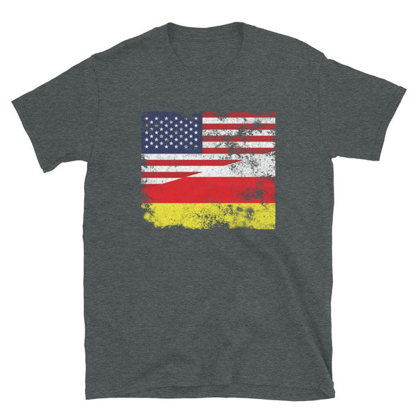 North Ossetia USA Flag T-Shirt