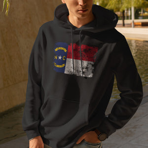 North Carolina State Flag Hoodie