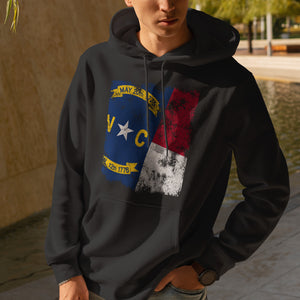 North Carolina State Flag Hoodie