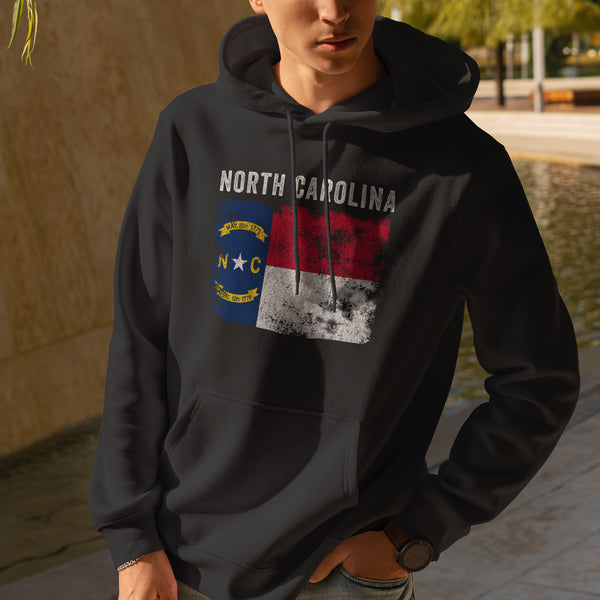 North Carolina State Flag Hoodie