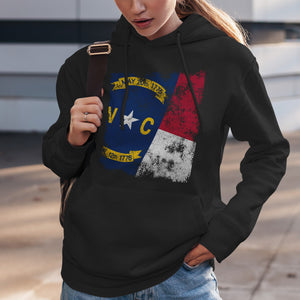 North Carolina State Flag Hoodie