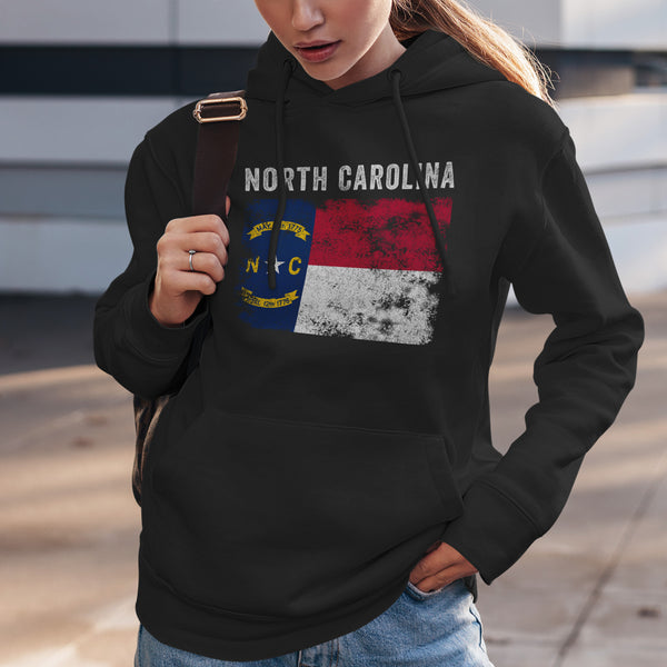 North Carolina State Flag Hoodie