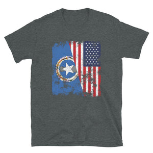 Northern Mariana Islands 1976-1989 USA Flag T-Shirt