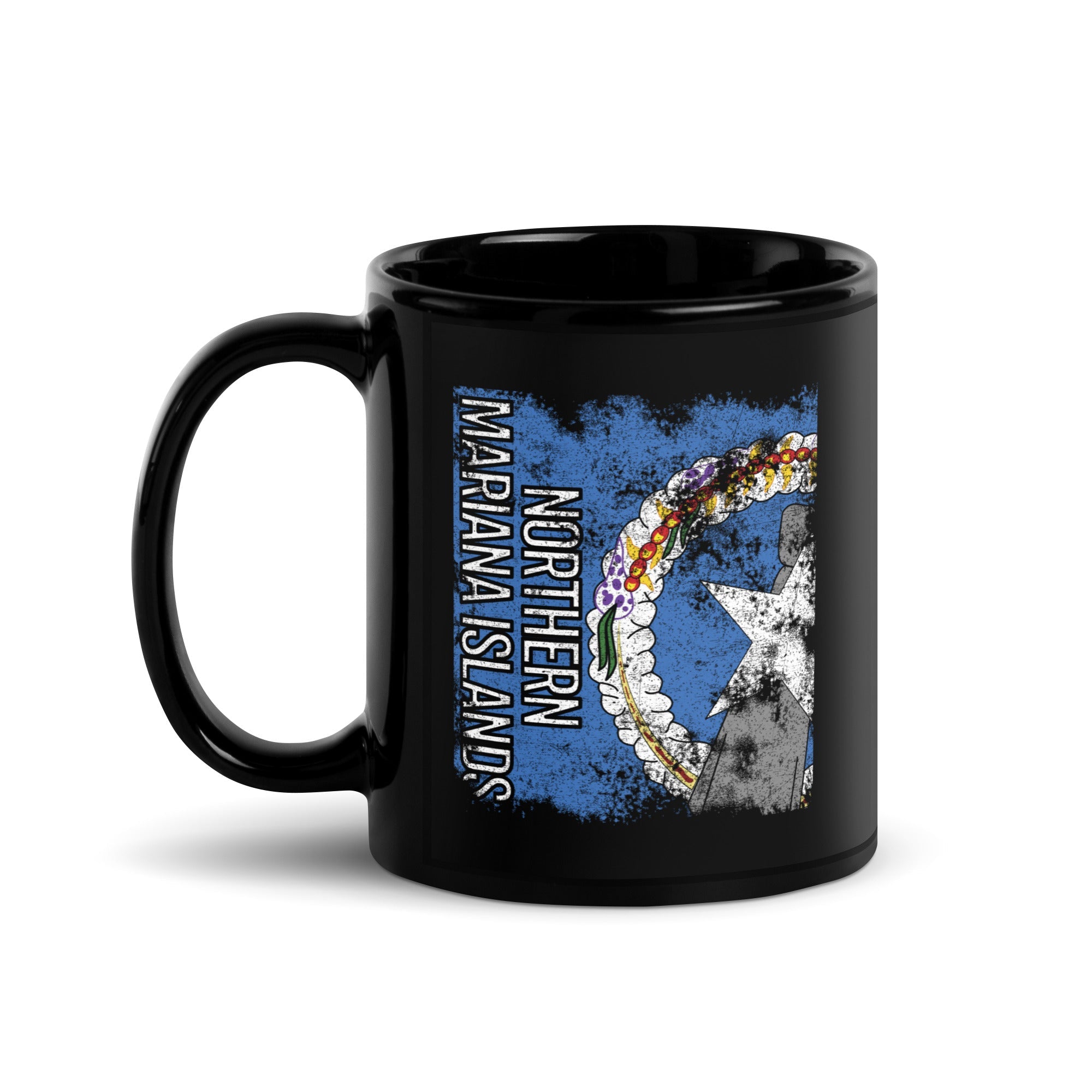 Northern Mariana Islands Flag - Distressed Flag Mug