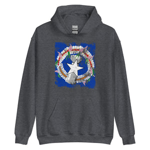 Northern Mariana Islands Flag Hoodie