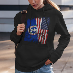 Northern Mariana Islands USA Flag Hoodie