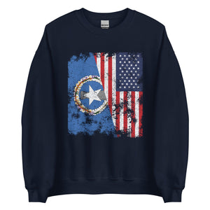 Northern Mariana Islands USA Flag Sweatshirt