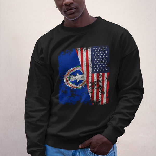 Northern Mariana Islands USA Flag Sweatshirt