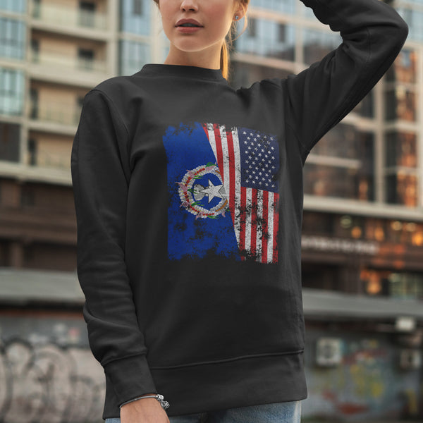 Northern Mariana Islands USA Flag Sweatshirt