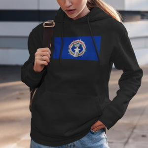 Northern Mariana Islands Flag Hoodie