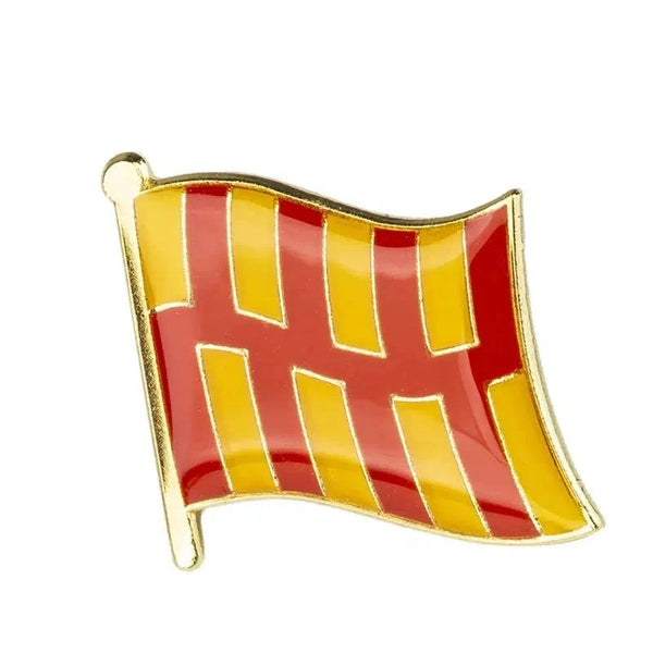 Northumberland Flag Lapel Pin - Enamel Pin Flag
