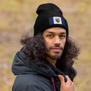 Northwest Territories Flag Beanie - Embroidered Winter Hat