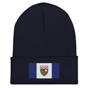 Northwest Territories Flag Beanie - Embroidered Winter Hat