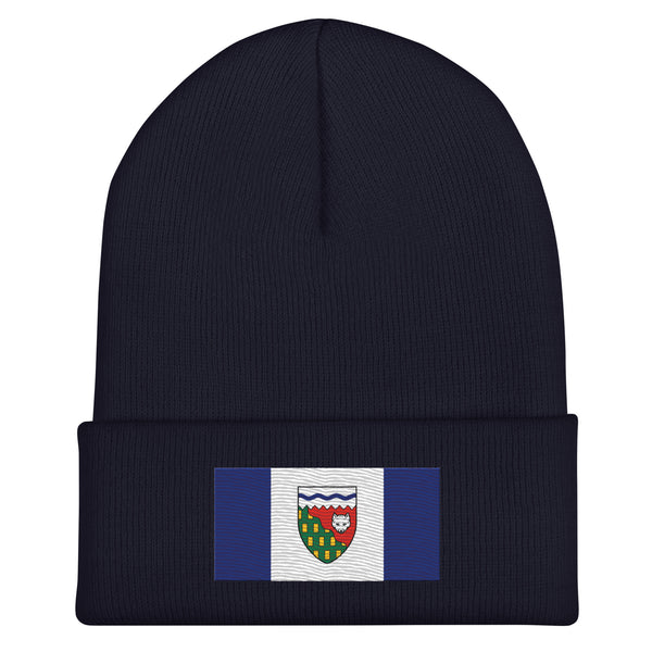Northwest Territories Flag Beanie - Embroidered Winter Hat