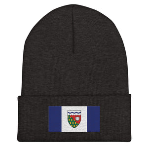 Northwest Territories Flag Beanie - Embroidered Winter Hat