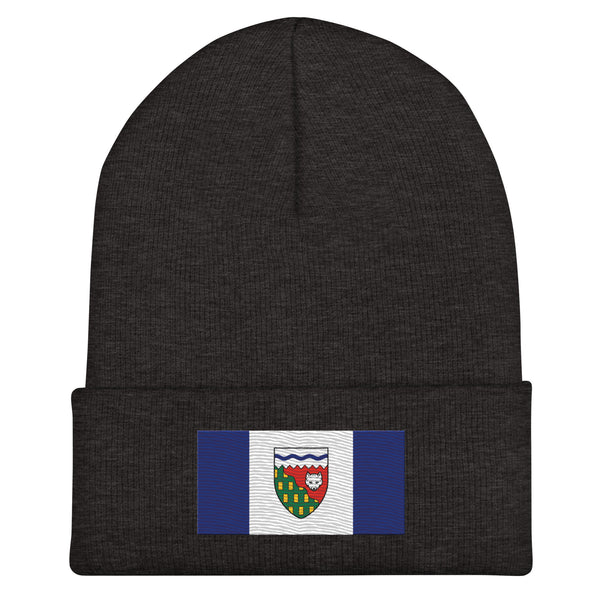 Northwest Territories Flag Beanie - Embroidered Winter Hat