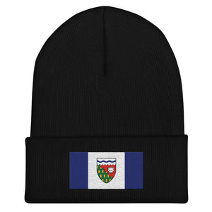 Northwest Territories Flag Beanie - Embroidered Winter Hat