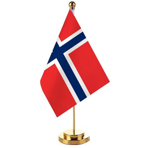 Norway Desk Flag - Small Office Table Flag