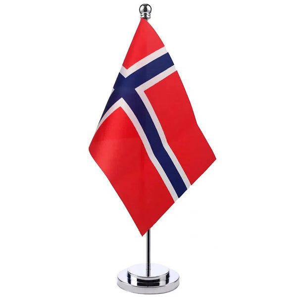 Norway Desk Flag - Small Office Table Flag